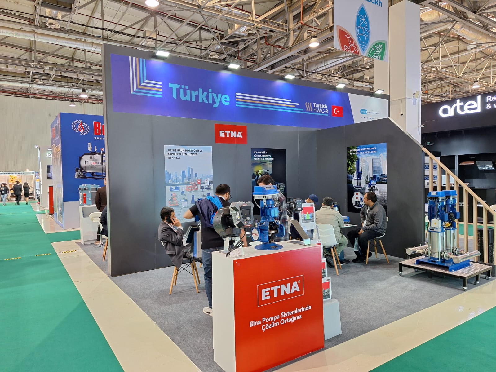 24 Eki16. AquaTherm Bakü Fuarına Katıldık